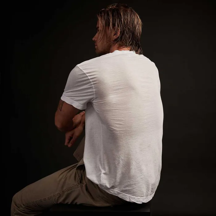 Men TShirts James Perse 3 Pack Short Sleeve V Neck White