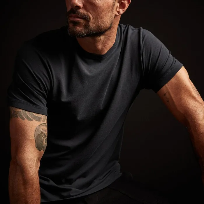 Men TShirts James Perse Elevated Lotus Jersey Lounge Tee French Navy