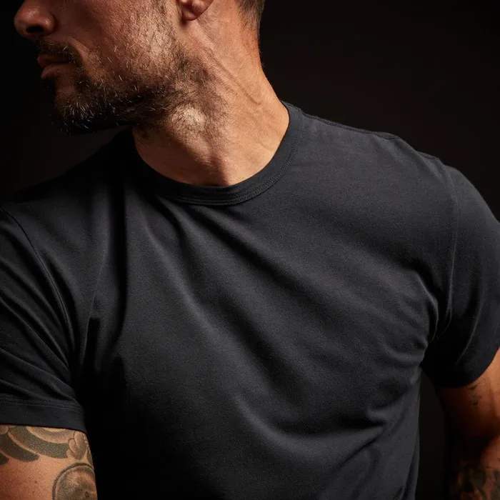 Men TShirts James Perse Elevated Lotus Jersey Lounge Tee French Navy