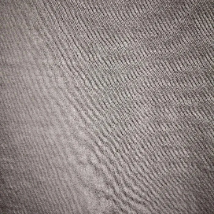 Men TShirts James Perse Long Sleeve Crew Neck Concrete Pigment