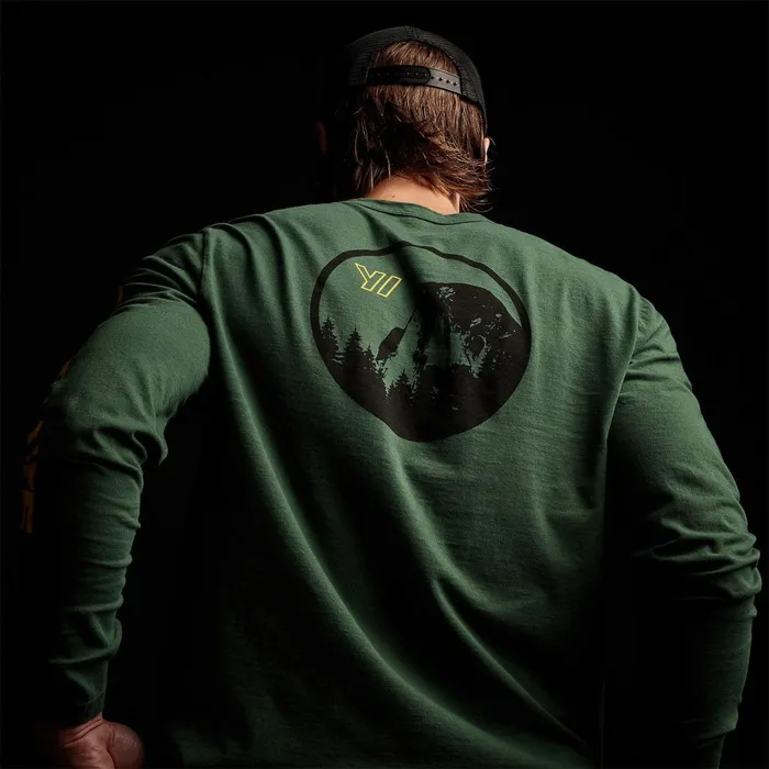 Men TShirts James Perse Long Sleeve Crew Neck Rugby