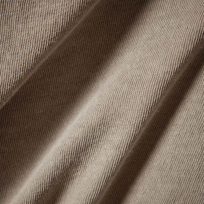Men TShirts James Perse Long Sleeve Crew Neck Toast Pigment