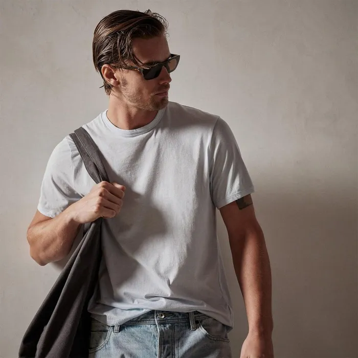 Men TShirts James Perse Luxe Lotus Jersey Tee Memory