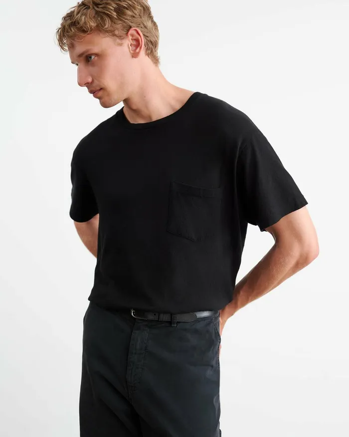 Men Tees Nili Lotan BRANDON TEE Cocoa