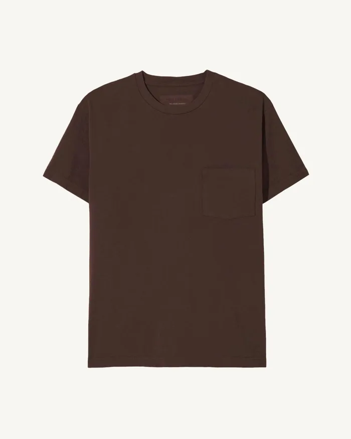 Men Tees Nili Lotan BRANDON TEE Cocoa