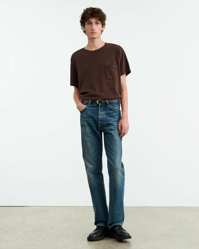 Men Tees Nili Lotan BRANDON TEE Cocoa