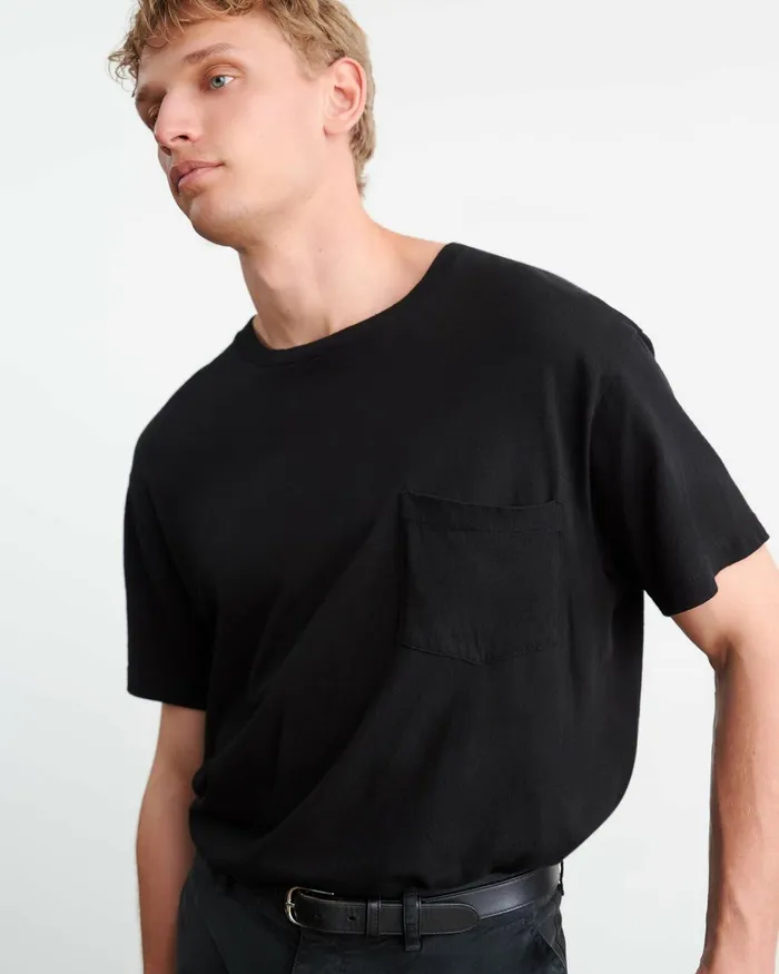 Men Tees Nili Lotan BRANDON TEE Cocoa