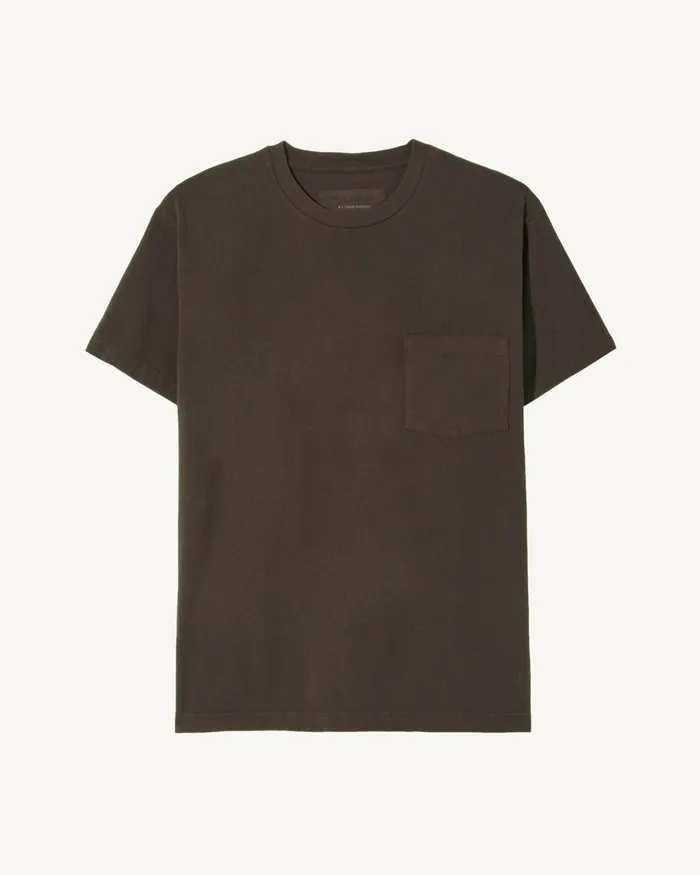 Men Tees Nili Lotan BRANDON TEE Cocoa