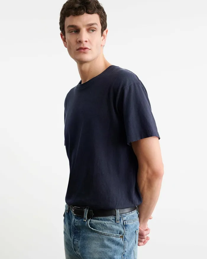 Men Tees Nili Lotan BRANDON TEE Cocoa