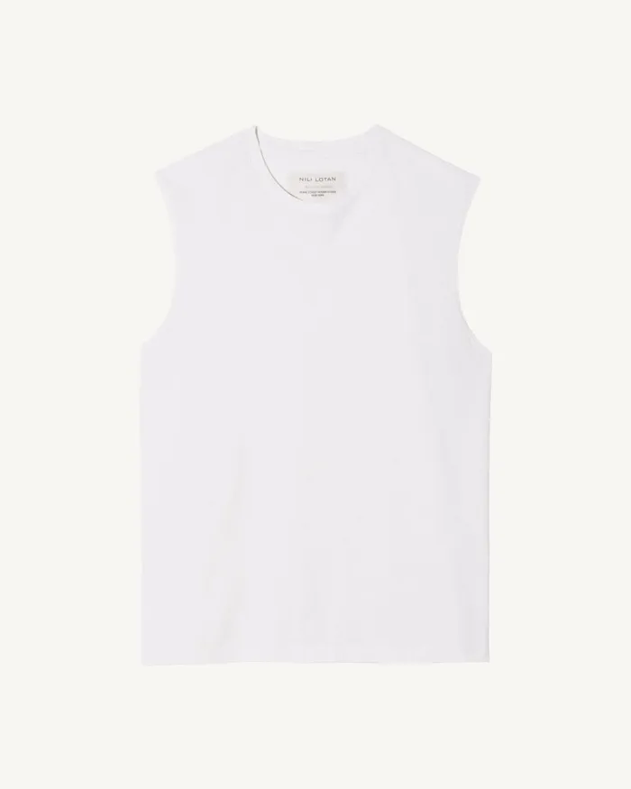 Men Tees Nili Lotan KENT TEE Jet Black