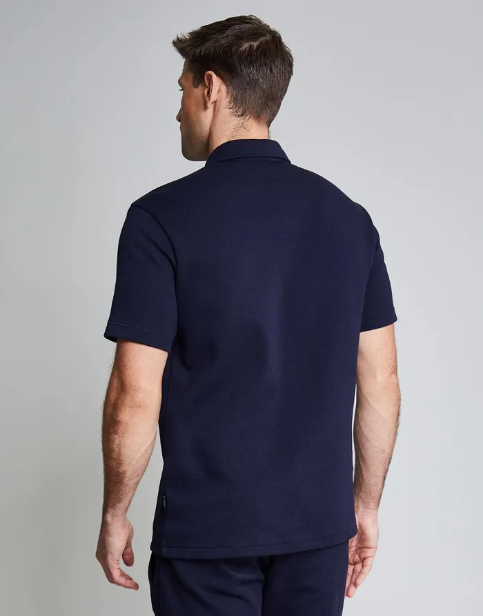 Men Threadbare Luxe Navy Jersey Short Sleeve Shirt Navy Threadbare Shirts Men Threadbare Luxe Navy Jersey Short Sleeve Shirt Navy Threadbare Shirts