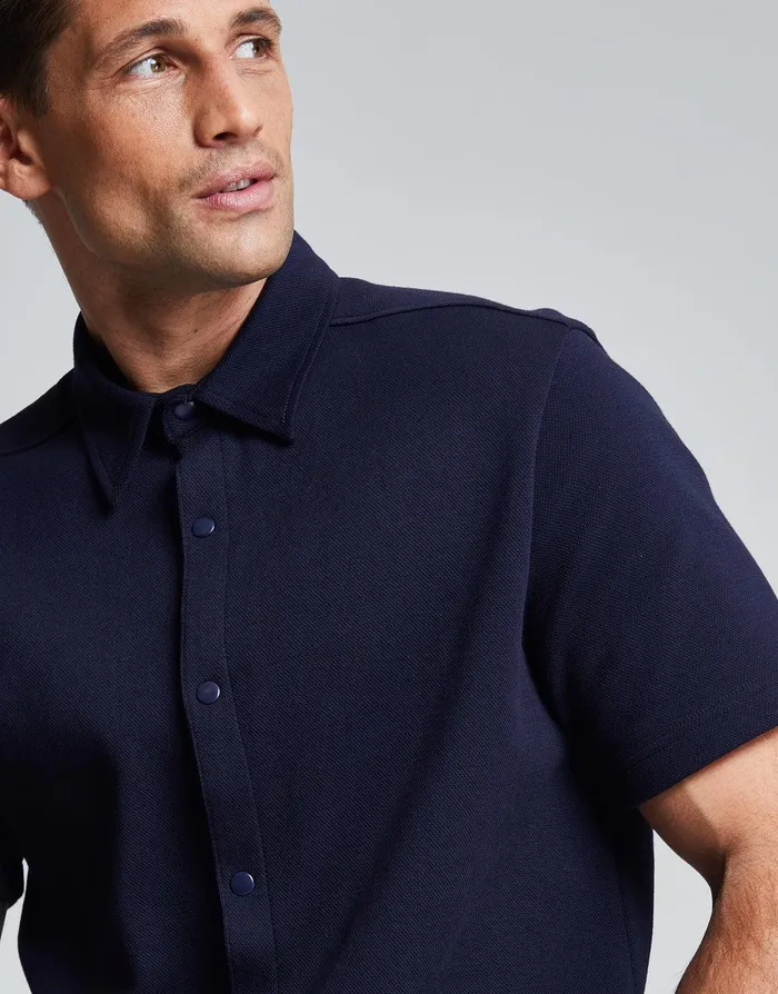 Men Threadbare Luxe Navy Jersey Short Sleeve Shirt Navy Threadbare Shirts Men Threadbare Luxe Navy Jersey Short Sleeve Shirt Navy Threadbare Shirts