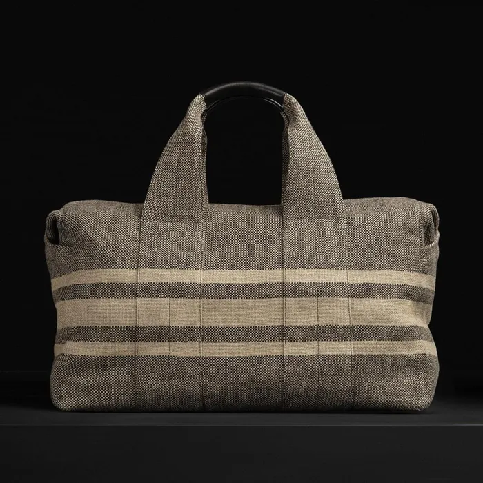 MenWomen Duffel Bags James Perse Montecito Weekend Bag Blackbeige