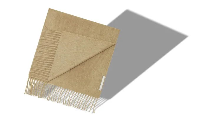 MenWomen Scarves Manolo Blahnik BARRA Light Brown Cashmere Scarf MenWomen Scarves Manolo Blahnik BARRA Light Brown Cashmere Scarf