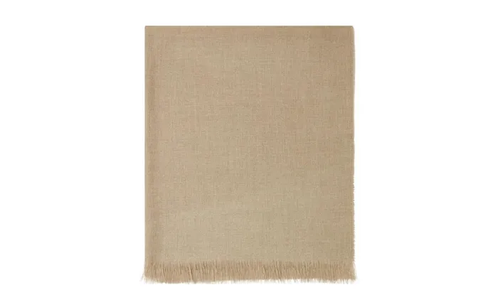 MenWomen Scarves Manolo Blahnik JURA Light Brown Fine Cashmere Scarf MenWomen Scarves Manolo Blahnik JURA Light Brown Fine Cashmere Scarf