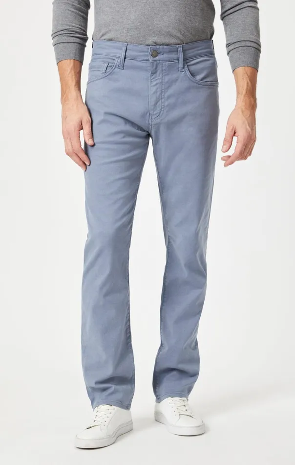 Men Zach Straight Leg In Flint Stone Luxe Twill Mavi Jeans Pants Men Zach Straight Leg In Flint Stone Luxe Twill Mavi Jeans Pants