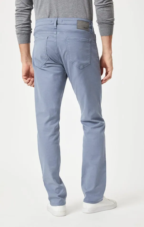 Men Zach Straight Leg In Flint Stone Luxe Twill Mavi Jeans Pants Men Zach Straight Leg In Flint Stone Luxe Twill Mavi Jeans Pants