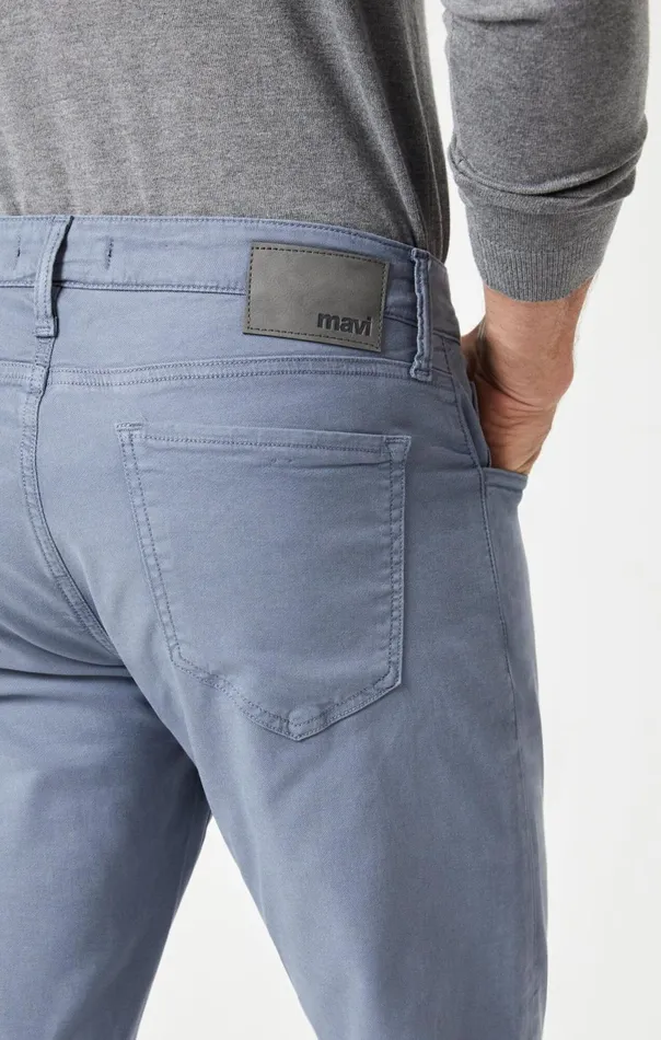 Men Zach Straight Leg In Flint Stone Luxe Twill Mavi Jeans Pants Men Zach Straight Leg In Flint Stone Luxe Twill Mavi Jeans Pants