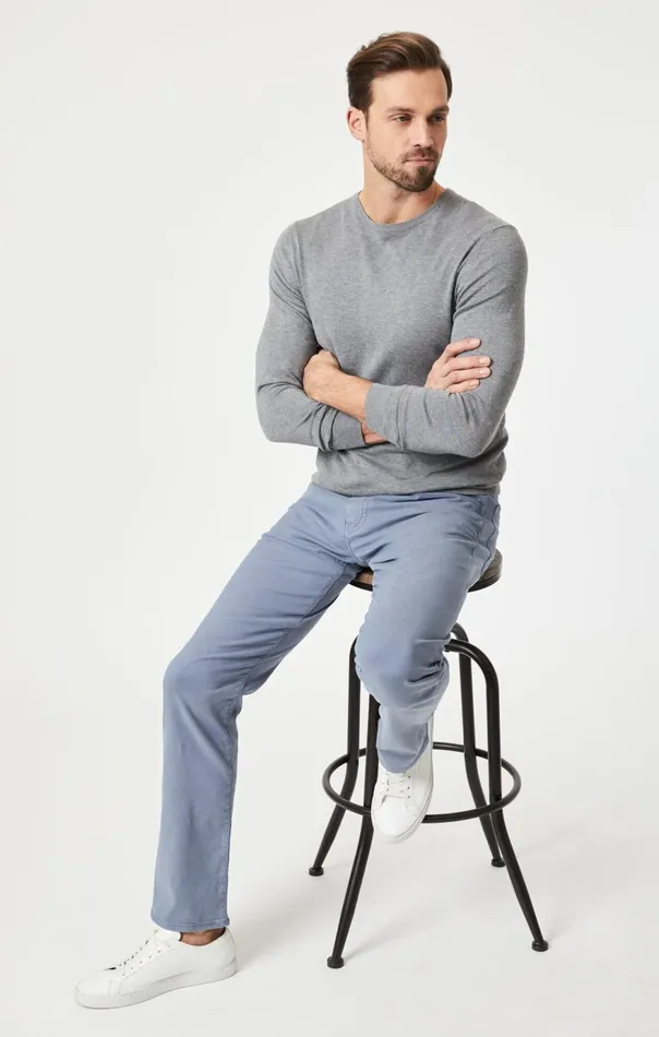 Men Zach Straight Leg In Flint Stone Luxe Twill Mavi Jeans Pants Men Zach Straight Leg In Flint Stone Luxe Twill Mavi Jeans Pants