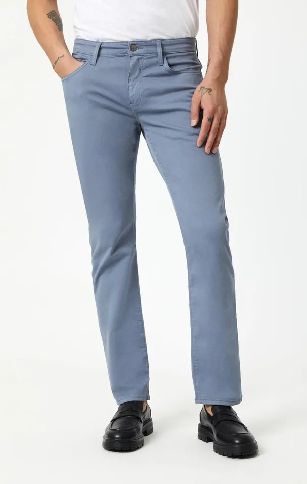 Men Zach Straight Leg In Flint Stone Twill Mavi Jeans Pants Men Zach Straight Leg In Flint Stone Twill Mavi Jeans Pants