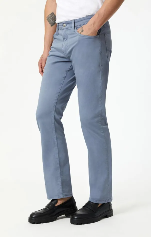 Men Zach Straight Leg In Flint Stone Twill Mavi Jeans Pants Men Zach Straight Leg In Flint Stone Twill Mavi Jeans Pants