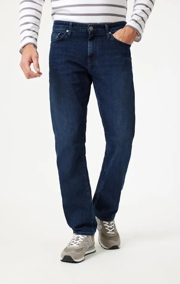 Men Zach Straight Leg In Ink Brushed Williamsburg Mavi Jeans Denim Men Zach Straight Leg In Ink Brushed Williamsburg Mavi Jeans Denim