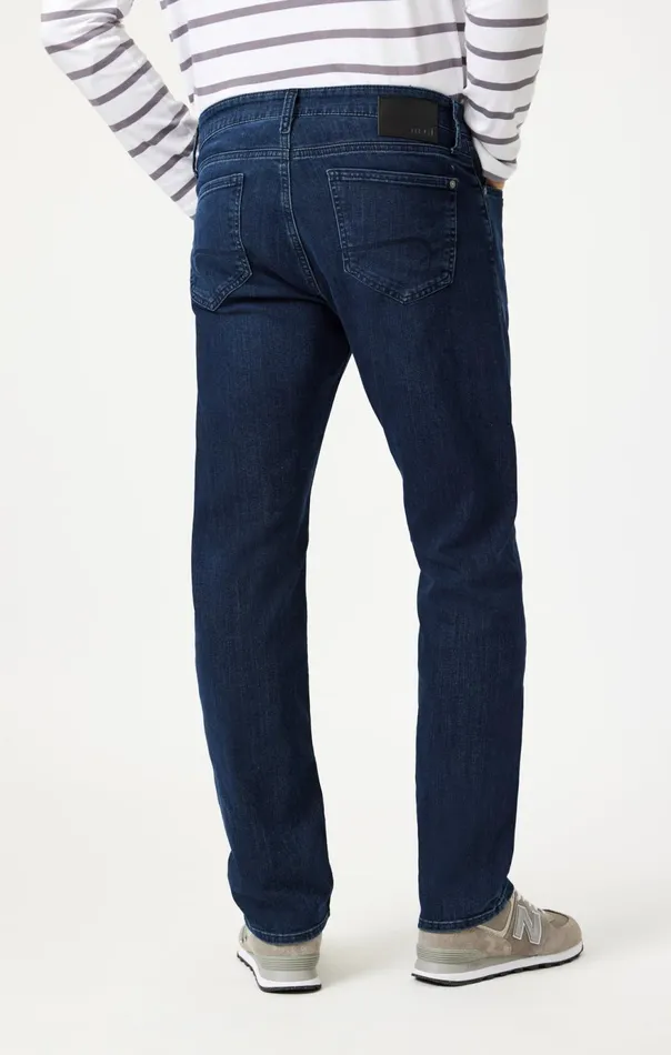 Men Zach Straight Leg In Ink Brushed Williamsburg Mavi Jeans Denim Men Zach Straight Leg In Ink Brushed Williamsburg Mavi Jeans Denim
