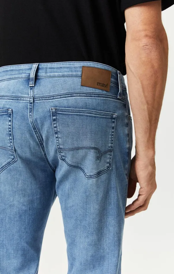 Men Zach Straight Leg In Light Tonal Brushed Supermove Mavi Jeans Denim Men Zach Straight Leg In Light Tonal Brushed Supermove Mavi Jeans Denim