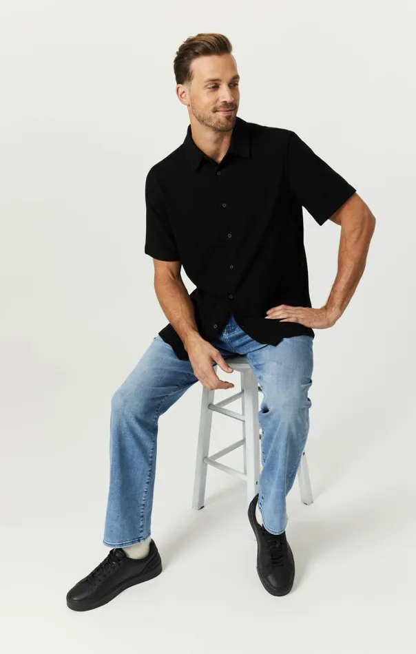 Men Zach Straight Leg In Light Tonal Brushed Supermove Mavi Jeans Denim Men Zach Straight Leg In Light Tonal Brushed Supermove Mavi Jeans Denim