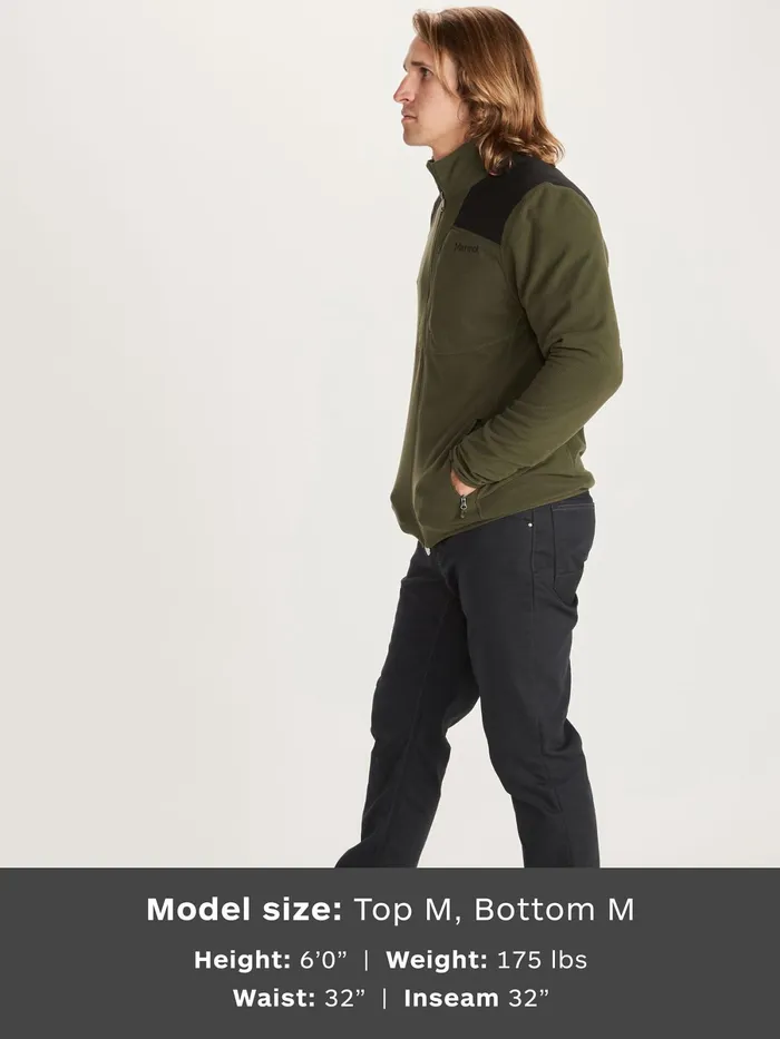Mens Fleece Marmot Reactor Jacket NoriBlack