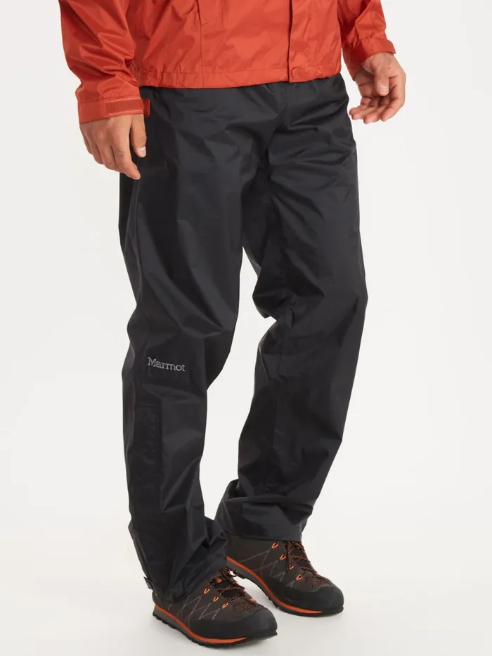 Mens Rainwear Marmot Precip Eco Pants 8211 Long Black
