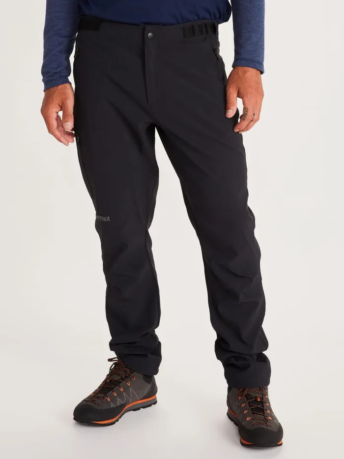 Mens Softshell Marmot Portal Pants 8211 Short Steel Onyx