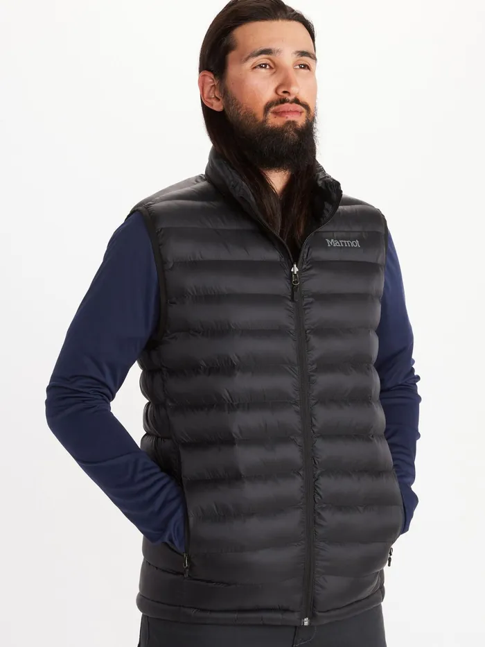 Mens Vests Marmot Solus Featherless Vest Black