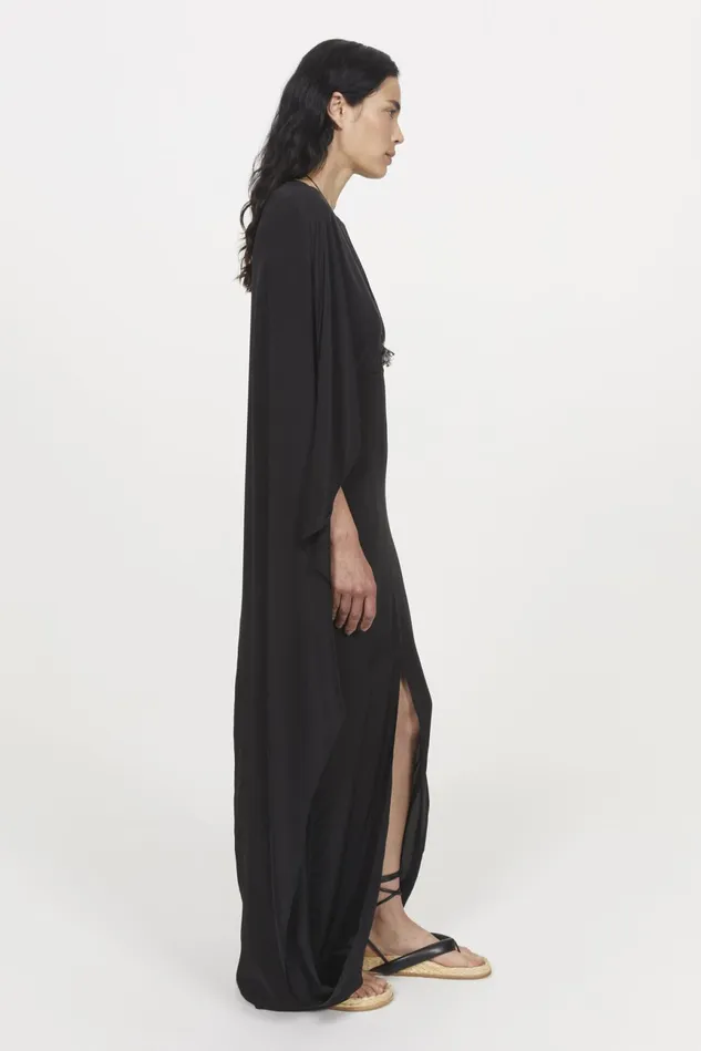 Miran Dress Black Women Rodebjer Dresses and Caftans
