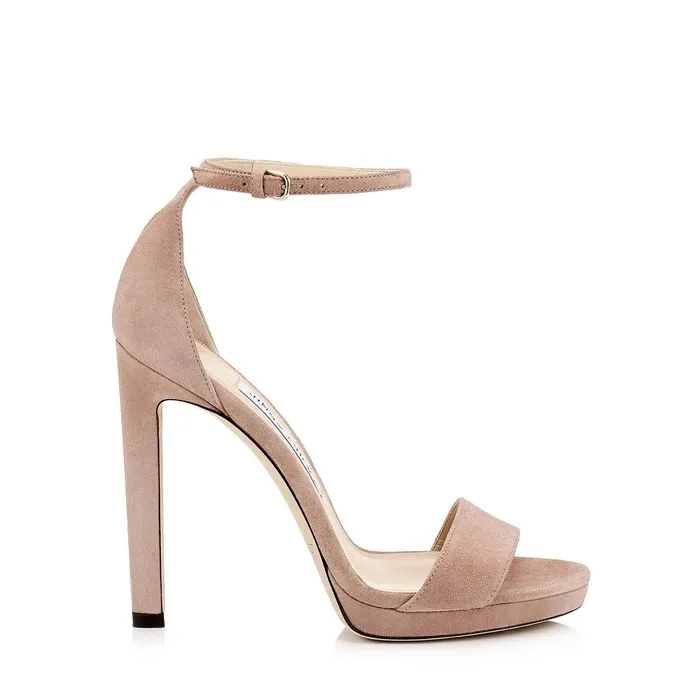 Misty 120 Ballet Pink Platform Sandals Ballet Pink Women JIMMY CHOO Sandals