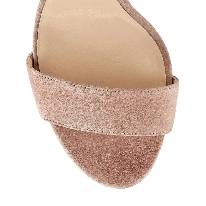 Misty 120 Ballet Pink Platform Sandals Ballet Pink Women JIMMY CHOO Sandals