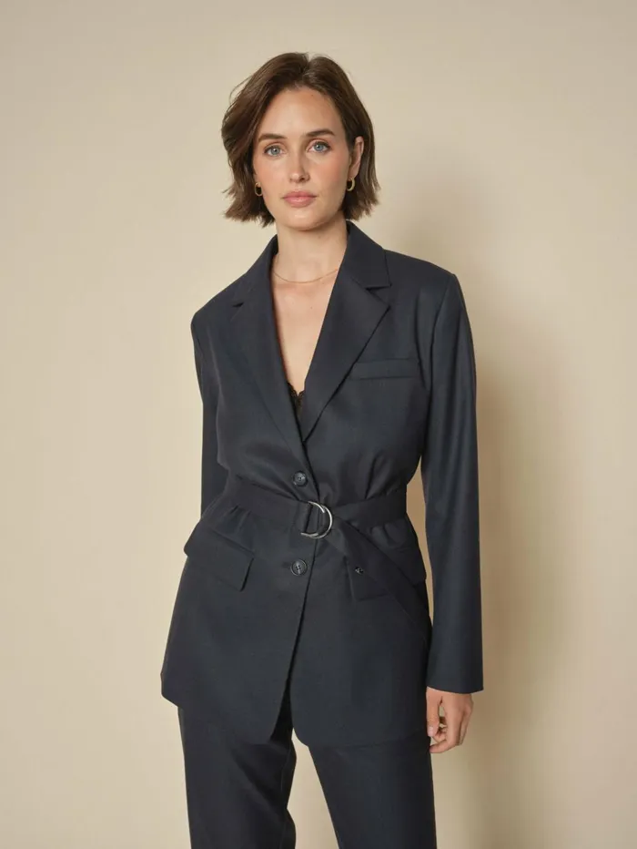 MOS MOSH Blazers MMHerdis Caia Blazer Salute Navy 8211 Women