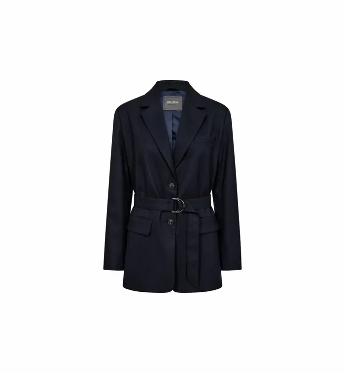 MOS MOSH Blazers MMHerdis Caia Blazer Salute Navy 8211 Women MOS MOSH Blazers MMHerdis Caia Blazer Salute Navy 8211 Women