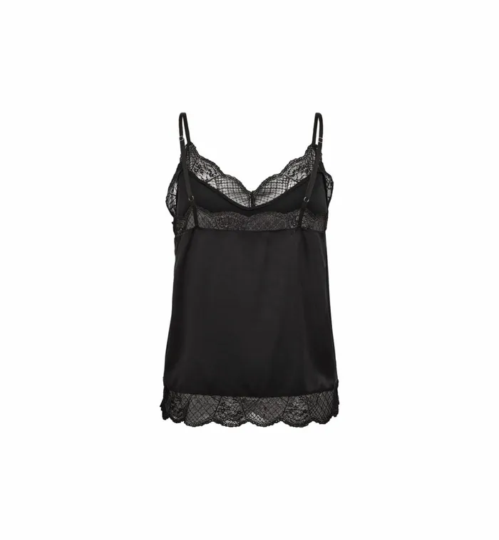 MOS MOSH Blouses and Tops MMDitte Silk Lace Top Black 8211 Women MOS MOSH Blouses and Tops MMDitte Silk Lace Top Black 8211 Women