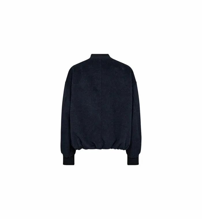 MOS MOSH Jackets and Coats MMDumont Bomber Wool Jacket Salute Navy 8211 Women MOS MOSH Jackets and Coats MMDumont Bomber Wool Jacket Salute Navy 8211 Women