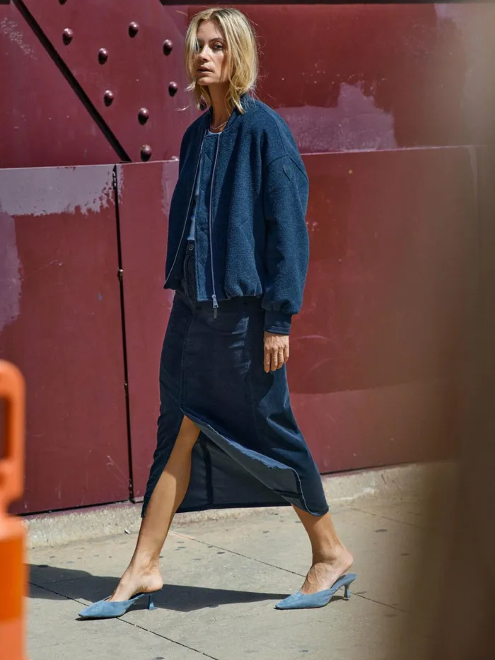 MOS MOSH Jackets and Coats MMDumont Bomber Wool Jacket Salute Navy 8211 Women MOS MOSH Jackets and Coats MMDumont Bomber Wool Jacket Salute Navy 8211 Women