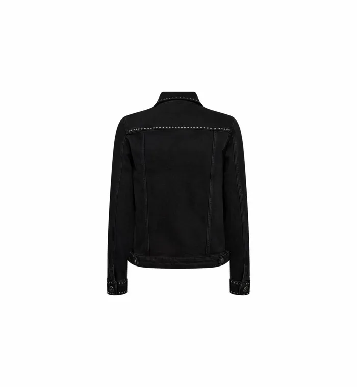 MOS MOSH Jackets and Coats MMMarly Denim Jacket Black 8211 Women MOS MOSH Jackets and Coats MMMarly Denim Jacket Black 8211 Women