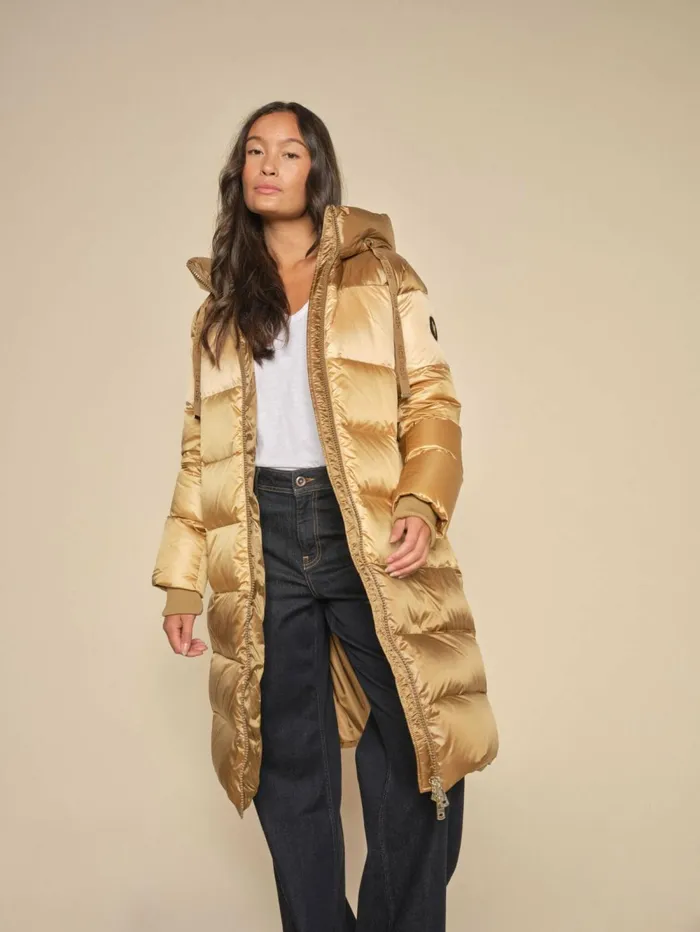 MOS MOSH Jackets and Coats MMNova Limited Down Coat Gold 8211 Women
