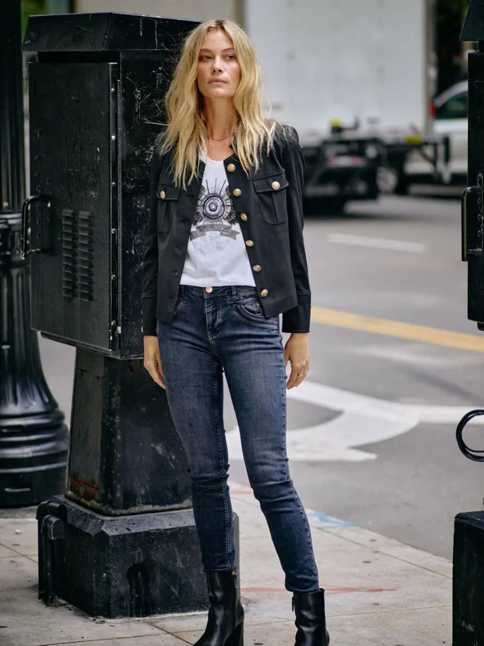 MOS MOSH Jeans MMNaomi Colla Jeans Dark Blue 8211 Women