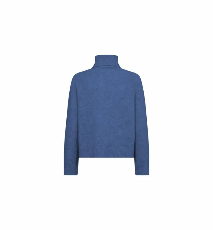 MOS MOSH Knits MMAidy Thora Rollneck Knit Set Sail 8211 Women
