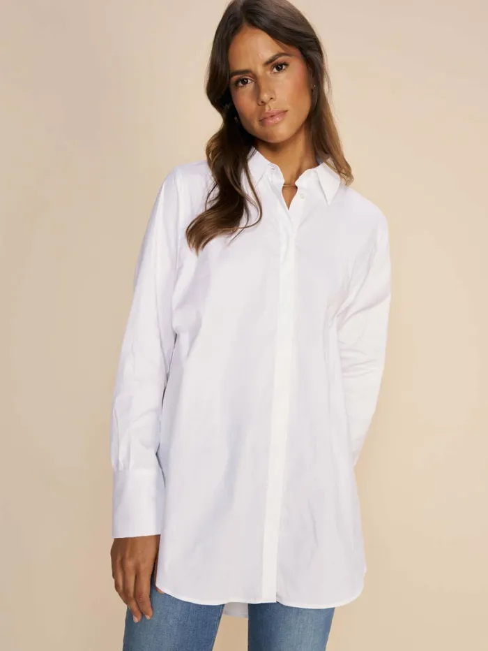 MOS MOSH Shirts MMEnola Shirt White 8211 Women MOS MOSH Shirts MMEnola Shirt White 8211 Women
