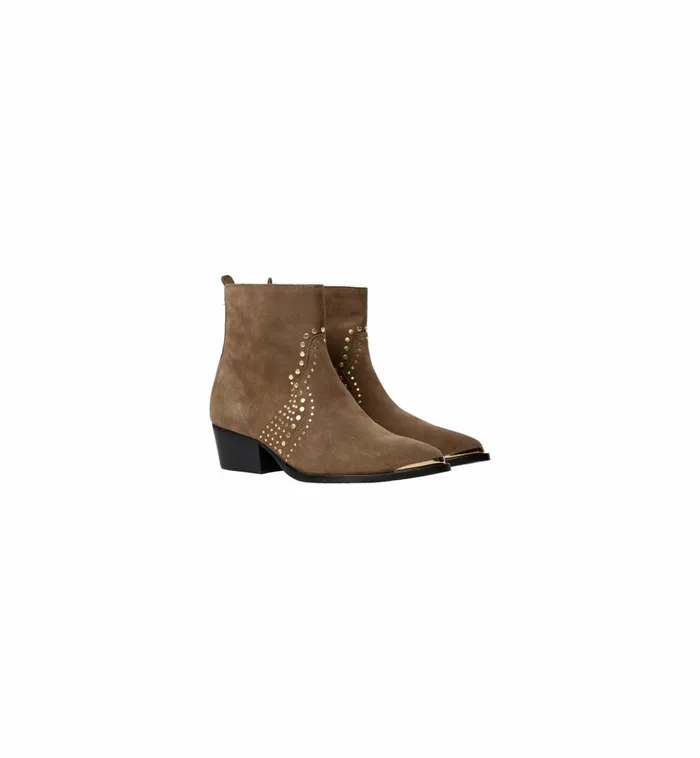 MOS MOSH Shoes MMAmos Suede Trock Boot Dark Beige 8211 Women