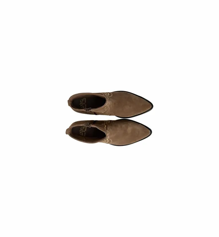 MOS MOSH Shoes MMAmos Suede Trock Boot Dark Beige 8211 Women