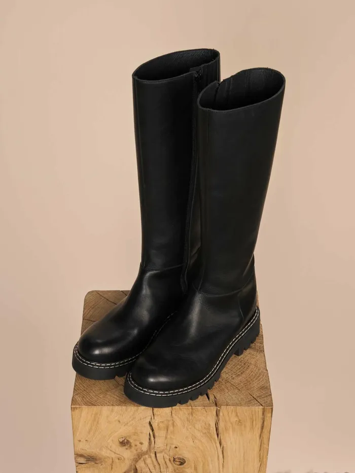 MOS MOSH Shoes MMPhoenix Leather Hi Boot Black 8211 Women