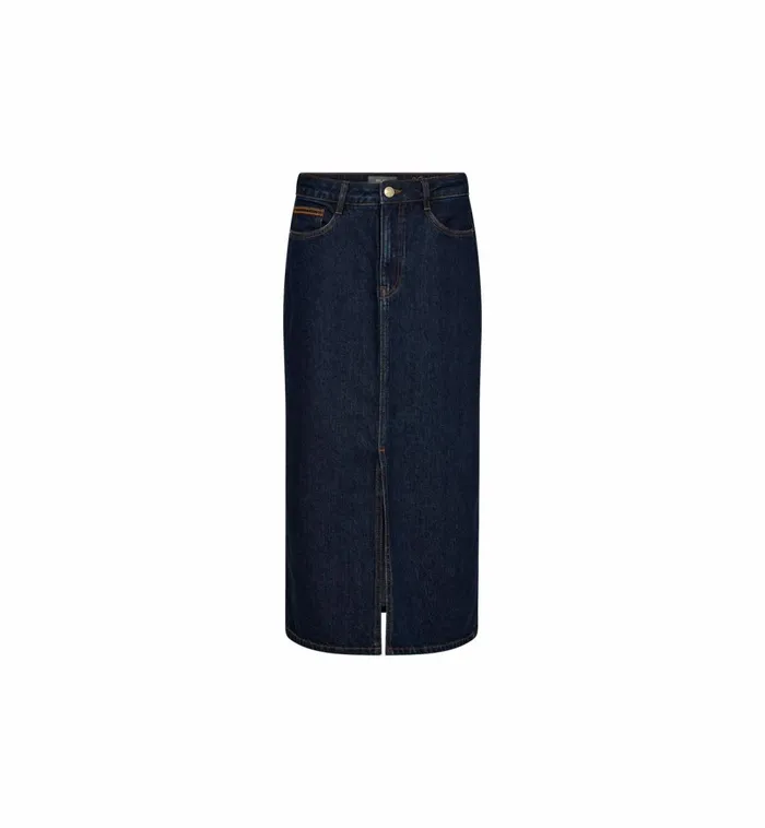MOS MOSH Skirts MMMella Rinse Denim Skirt Dark Blue 8211 Women MOS MOSH Skirts MMMella Rinse Denim Skirt Dark Blue 8211 Women